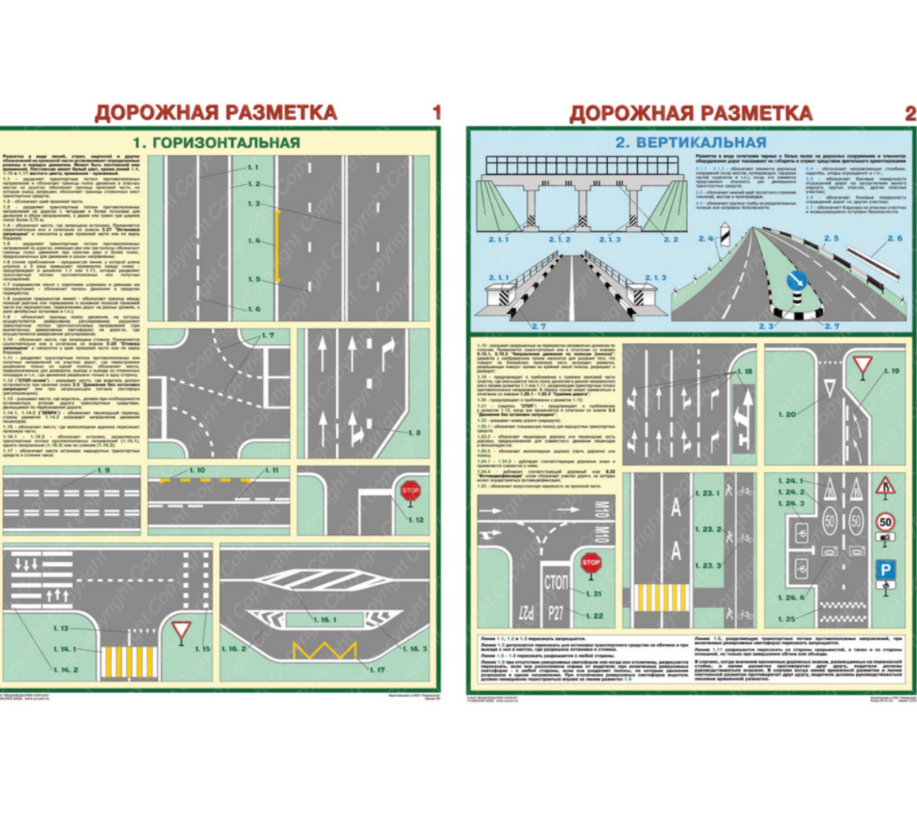 Дорожная разметка/П2-ДР